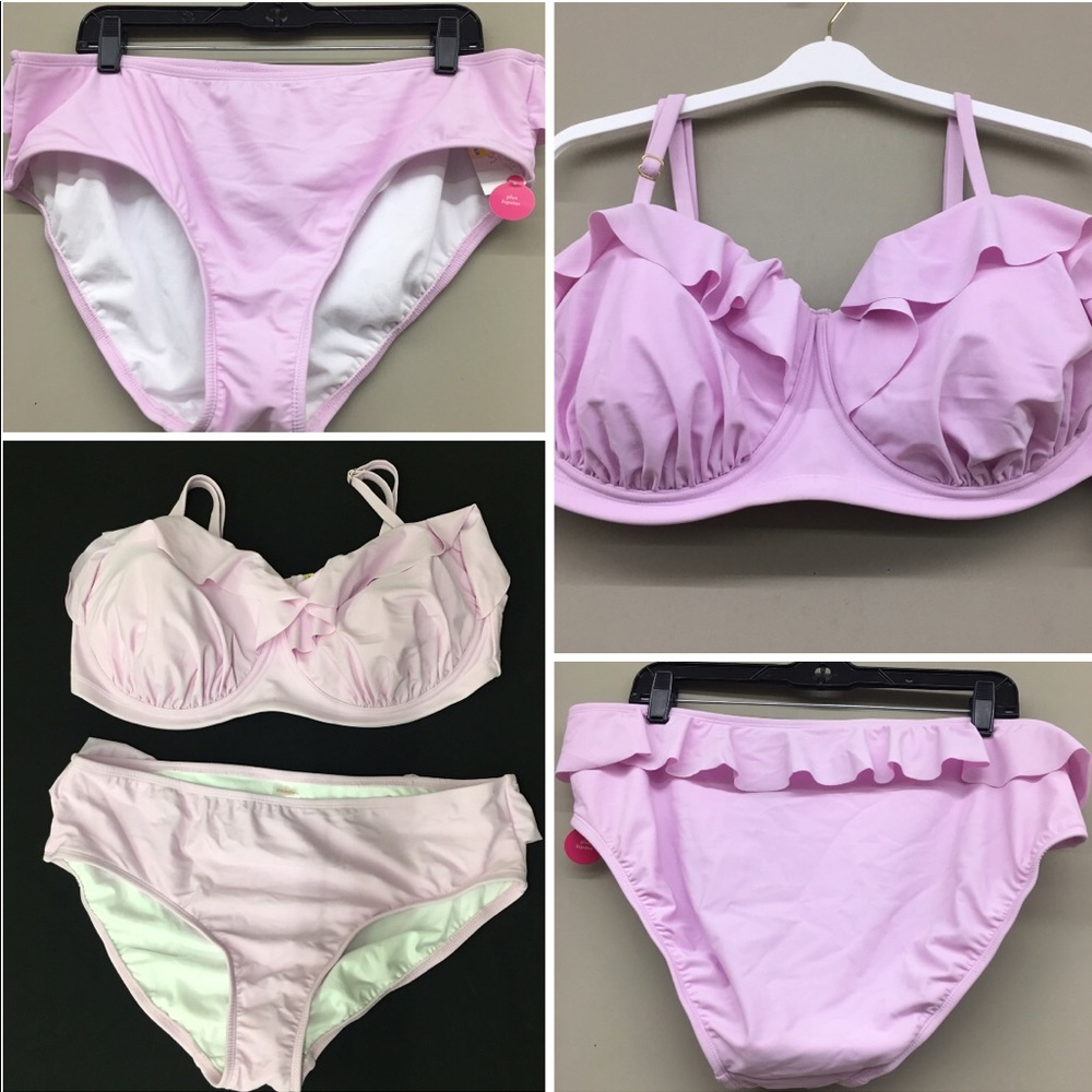 Plus Size 2 Piece Bikini Set
